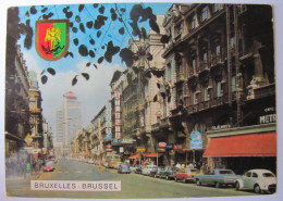 BELGIQUE - BRUXELLES - Boulevard Adolphe Max Avec Centre Rogier - Lanen, Boulevards