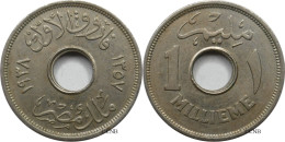 Égypte - Royaume - Farouk - 1 Millième AH1357-1938 - SUP/AU55 - Mon5502 - Aegypten