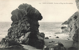 FRANCE - Saint Lunaire - Rocher Et Plage Des Hirondelles - Vue Sur La Mer - Vue Générale - Carte Postale Ancienne - Saint-Lunaire