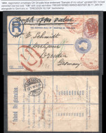 B1063 1894 Great Britain !!! Very Rare Used Envelope Queen Victoria Qv - Sonstige & Ohne Zuordnung