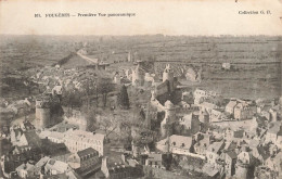FRANCE - Fougères - Première Vue Panoramique - Vue Sur La Ville - Carte Postale Ancienne - Fougeres