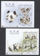 B1183 1996 Guyana Fauna Wild Animals Giant Panda 2Kb Mnh - Sonstige & Ohne Zuordnung