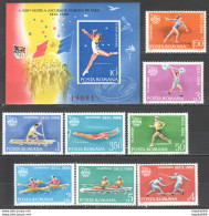 Rm590 1988 Romania Olympic Games Seoul Michel #4475-82 29.6 Euro 1Set+1Bl Mnh - Altri & Non Classificati