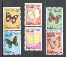 B1156 1993 Butterflies Fauna 1Set Mnh - Papillons