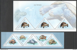 Bc239 2011 Guinea Fauna Marine Life Reptiles Sea Turtles Les Tortues 2Kb Mnh - Sonstige & Ohne Zuordnung