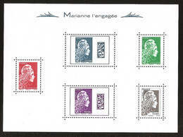 2018 - Bloc Feuillet BF 143 MARIANNE L' ENGAGEE NEUF** LUXE MNH - Ungebraucht