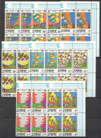 B1296 Zaire Uit Science & Technology Telecommunications Sante ! 4Set Mnh - Autres & Non Classés