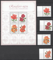 B1284 1979 Rsa South Africa Flowers Rosafari World Rose Convention 1Bl+1Set Mnh - Sonstige & Ohne Zuordnung
