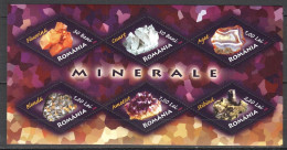 B1149 2006 Romania Nature Geology Crystals Minerals 1Kb Mnh - Mineralen