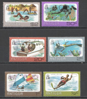 B1120 Antigua & Barbuda Fauna Fish & Marine Life Tourism #432-7 1Set Mnh - Meereswelt