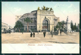 Palermo Città Teatro Politeama Cartolina RB9673 - Palermo