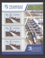 B1151 2009 Romania Transgaz Oil Gaz Bl453 Mnh - Other & Unclassified