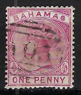 BAHAMAS Ca.1884-90: Le Y&T 18 Obl. - 1859-1963 Colonie Britannique