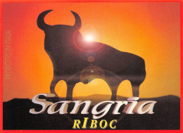 00066 "SANGRIA - RIBOC"  ETIC. ANIMATA,TORO - Sonstige & Ohne Zuordnung