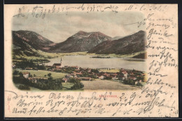 AK Schliersee, Panorama Mit Kirche  - Schliersee