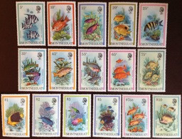 Montserrat 1981 Fish Marine Life Set MNH - Fische