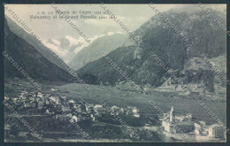 Aosta Cogne PIEGATA Cartolina ZQ4532 - Aosta