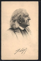 AK Portrait Von Franz Liszt, Komponist  - Artistes