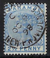 BAHAMAS Ca.1884-90: Le Y&T 19 Obl. - 1859-1963 Kronenkolonie