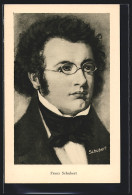 AK Franz Schubert, österreichischer Komponist  - Artisti