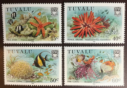 Tuvalu 1986 Corals Marine Life MNH - Vie Marine