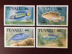 Tuvalu 1992 Fish Kuala Lumpur MNH - Fishes