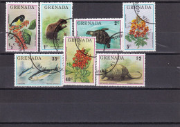 SA06a Grenada 1976 Flora And Fauna Used Stamps - Grenada (1974-...)
