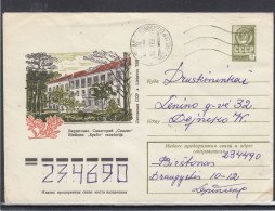 LITHUANIA (USSR) 1978 Cover Birstonas Sanatorium #LTV58 - Lithuania