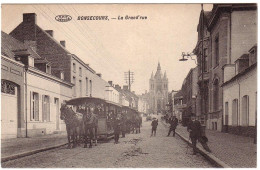 BONSECOURS - La Grande Rue - Tramway Avec Chevaux.. - Bonsecours