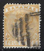BAHAMAS Ca.1884-90: Le Y&T 20 Obl. - 1859-1963 Colonia Británica