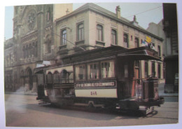 BELGIQUE - BRUXELLES - "La California" Voiture Mixte 346 - Trasporto Pubblico Stradale