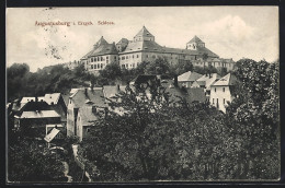 AK Augustusburg Im Erzgeb., Blick Auf Das Schloss  - Augustusburg