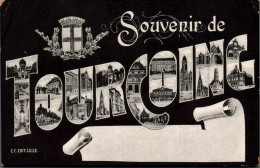 N°227 W -cpa Souvenir De Tourcoing - Souvenir De...