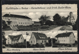 AK Bad Wimpfen /Neckar, Kurmittelhaus Und Erich Sailer Heim  - Bad Wimpfen