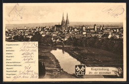 AK Regensburg, Gesamtansicht Der Alten Reichsstadt  - Regensburg