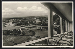 AK Bad Wimpfen, Blick Vom Mathildenbad Neckaraufwärts  - Bad Wimpfen