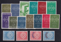 D 787 / EUROPA  ANNEE 1959 COMPLETE NEUF* COTE 52.30€ - 1958