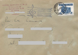 Poland Postmark (0560): 1960 WARSZAWA Music Chopin Competition - Postwaardestukken
