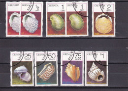 SA06a Grenada 1975 Sea Shells Used Stamps - Grenade (1974-...)