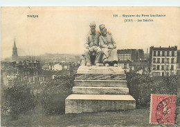 75 PARIS - Square Du Père Lachaise. Le Déclin - Standbeelden