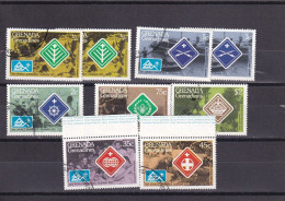 SA06a Grenada Grenadines 1975 14th World Jamboree-Norway Used Stamps - Grenada (1974-...)
