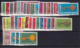 D 787 / EUROPA  ANNEE 1968 COMPLETE NEUF*/** COTE 94€ - 1968