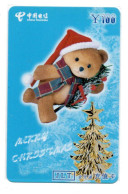 Nounours Teddy Carte Prépayée Chine Card  (K 235) - China