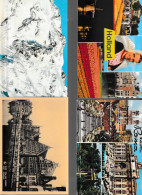 N  85  Lot 100 CP Différentes Etrangères Grand Format - 100 - 499 Postcards