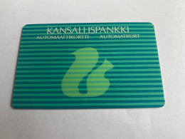 - 1 - Finland Older Bank Card Magnetic ( Small Crack Bottom ) - Tarjetas De Crédito (caducidad Min 10 Años)