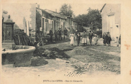 Jouy Sous Les Côtes , Geville * Rue De Gironvilel * Vue Intérieur Du Village * Place Enfants Villageois - Autres & Non Classés