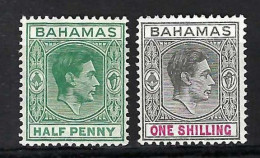 BAHAMAS Ca.1938-48: Lot De Neufs** - 1859-1963 Crown Colony