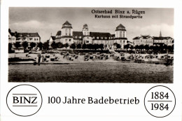 H1296 - TOP Binz Jubiläumskarte - Bild Und Heimat Reichenbach - Rügen