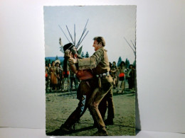 Karl May. Alte Ansichtskarte / Filmkarte Farbig, Ungel., Um 1962. Eine Szene Aus Dem Film  Der Schatz Im Silbe - Ohne Zuordnung