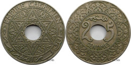 Maroc - Protectorat Français - Moulay Youssef - 25 Centimes ND (1921) - TTB+/AU50 - Mon5910 - Marruecos